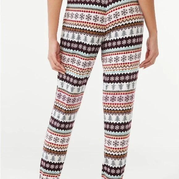 Joyspun Women’s Hacci Knit Sleep Joggers with pockets; size: 3X(22W-24W) - Picture 2 of 3